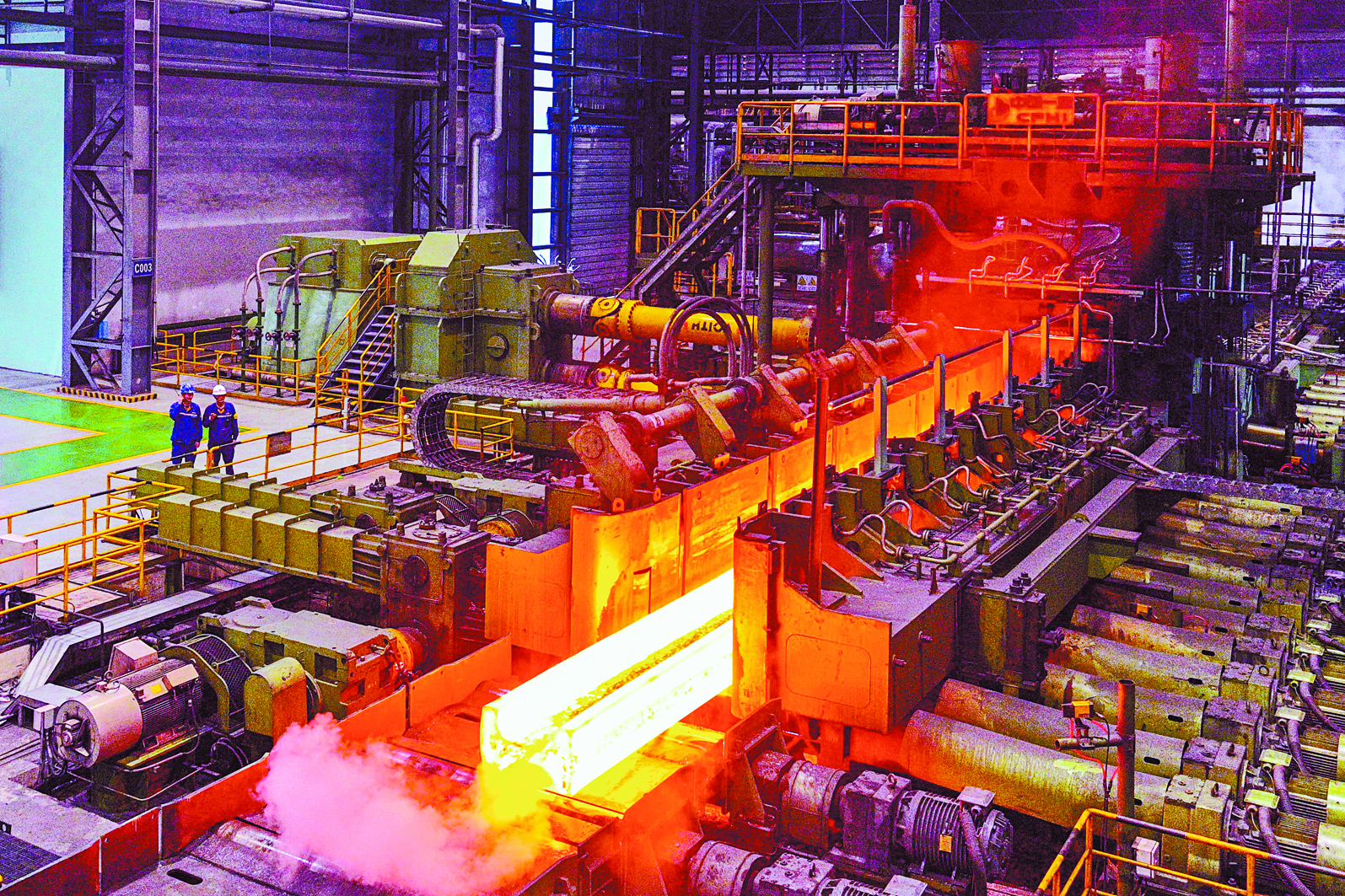 马钢发布国内首个低碳排放H型钢产品