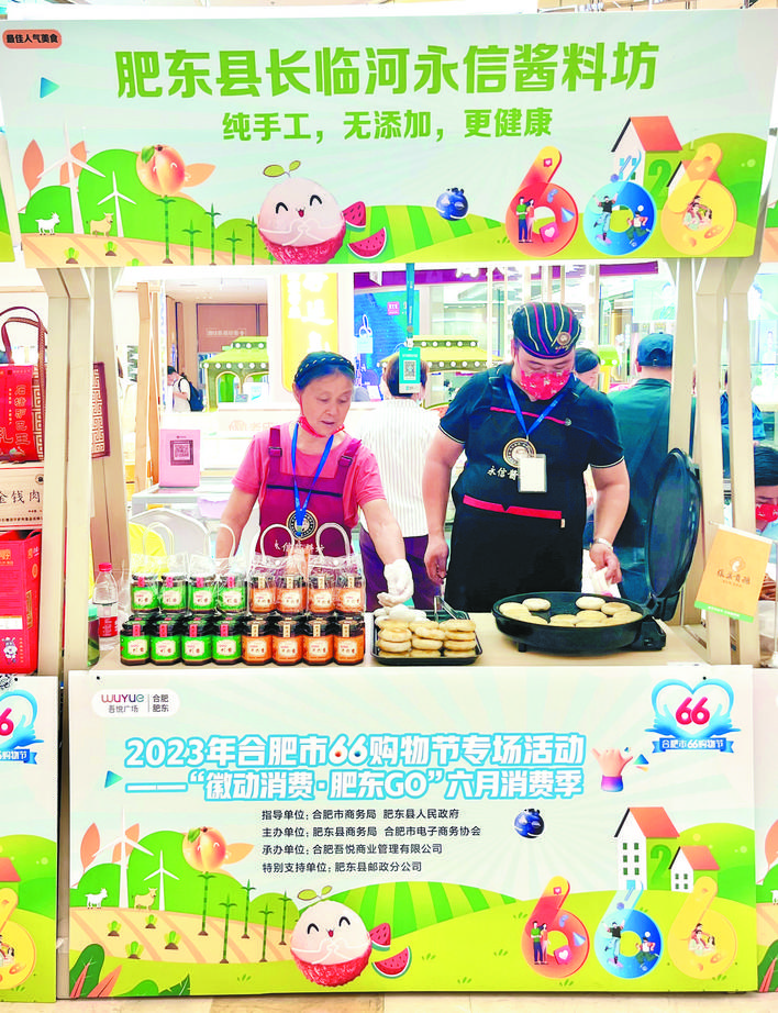 合肥66购物节首个县区专场活动举行