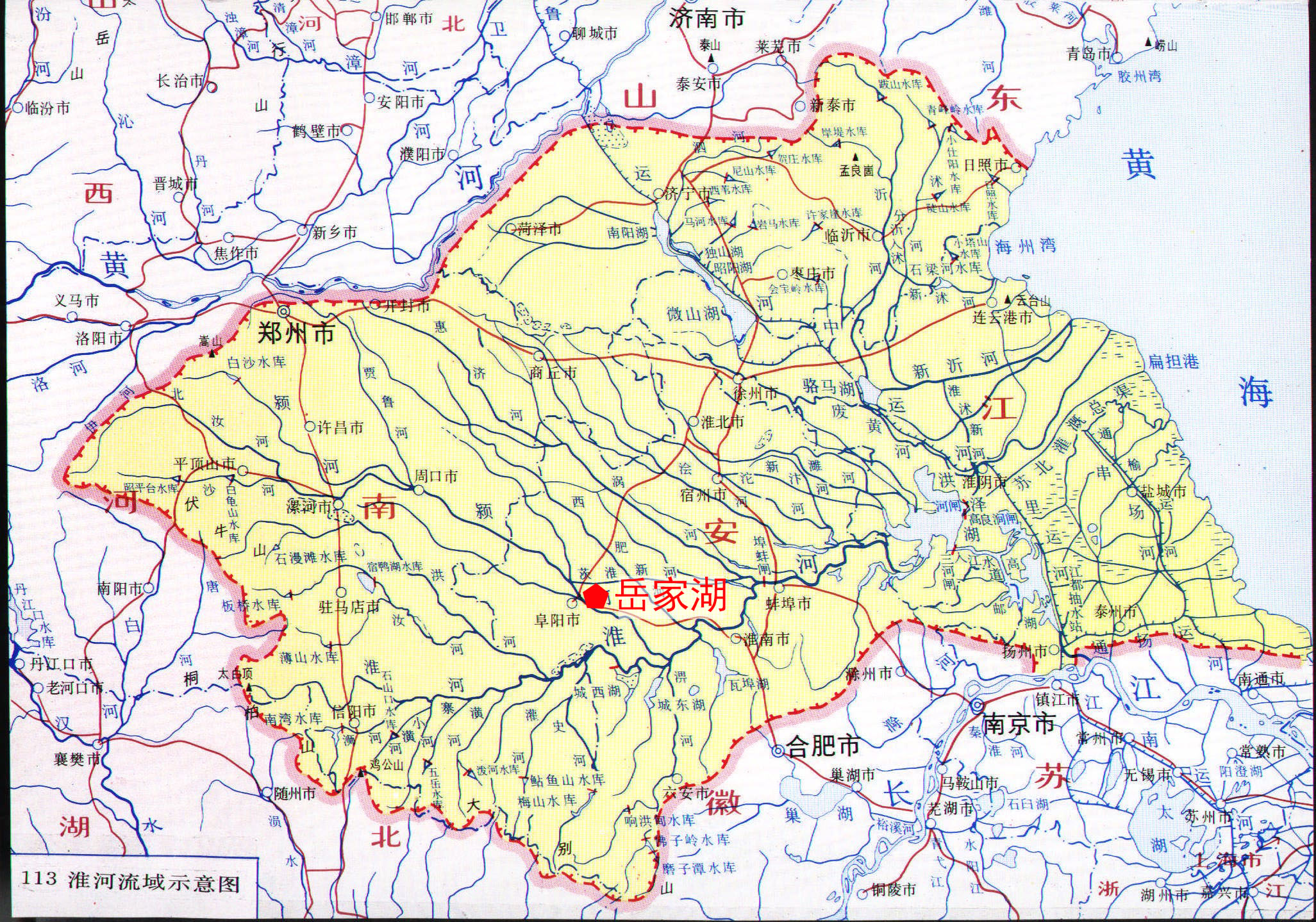1.岳家湖遗址在淮河流域位置图.jpg