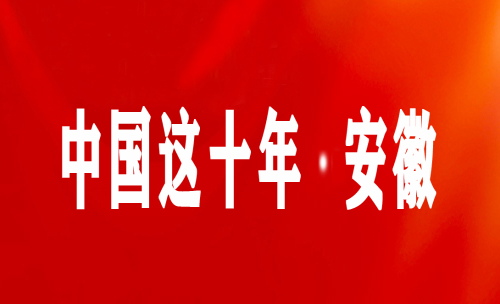 【专题】“中国这十年·安徽”主题新闻发布会特别报道